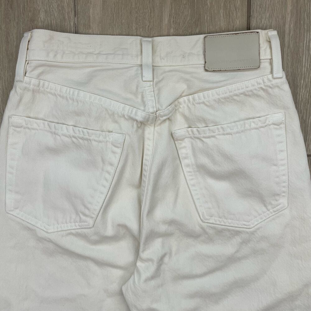 Citizens of Humanity Gaucho Jeans 24 Marzipan High Rise Wide Leg Crop USA - Picture 13 of 15